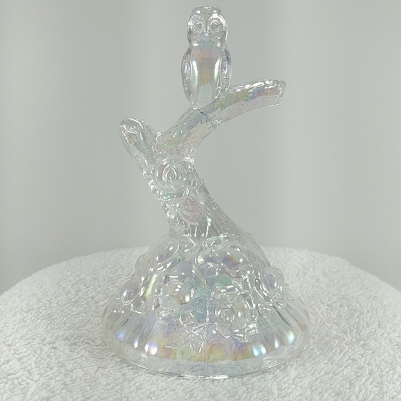 Fenton Glass Company Owl Ring Stand - Picture 2 of 8